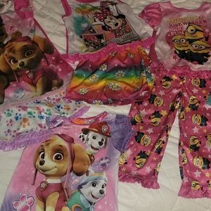 Girls PJ Lot